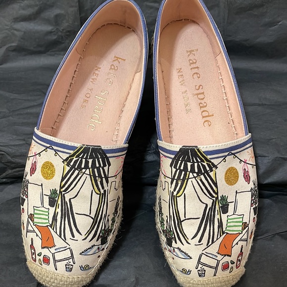 Limited Edition Kate Spade Espadrille - Picture 2 of 3